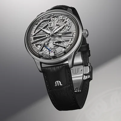 Maurice Lacroix 1975 Automatic Master Grand Date Retrograde 758008-SS001-090-2