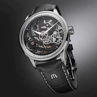 Maurice Lacroix 1975 Automatic Manufacture Skeleton 758108-SS001-090-2
