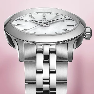 Maurice Lacroix 1975 Quartz White Pearl 751006-SS002-160-1