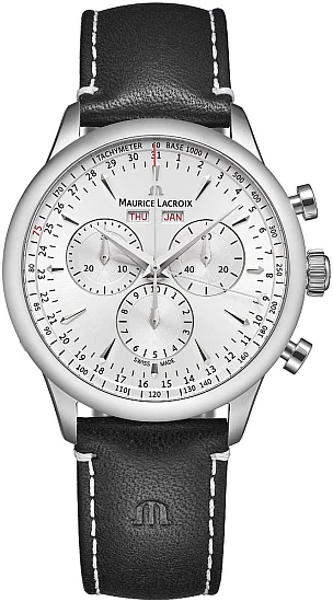 Maurice Lacroix 1975 Quartz Chrono Calendar Day-Date 751138-SS001-130-2