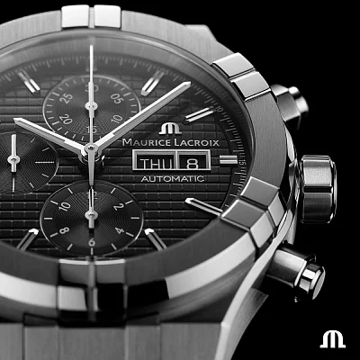 Maurice Lacroix Aikon Gent Chronograph Automatic Steel AI6038-SS001-330-1