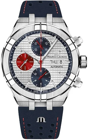 Maurice Lacroix Aikon Gent Chronograph Automatic Steel Mahindra Racing Special Edition AI6038-SS001-133-4