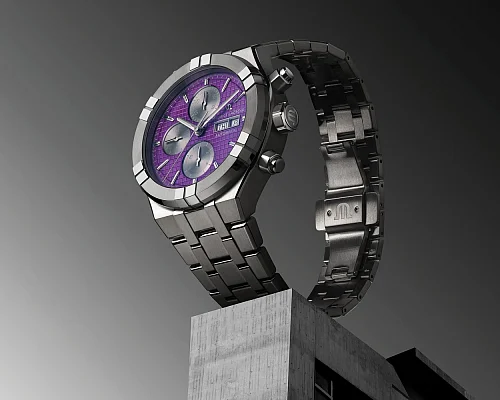 Maurice Lacroix Aikon Gent Chronograph Automatic Titanium AI6038-TT032-430-1