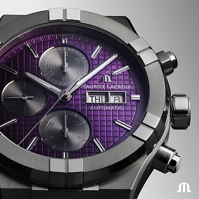 Maurice Lacroix Aikon Gent Chronograph Automatic Titanium AI6038-TT032-430-1