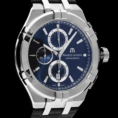 Maurice Lacroix Aikon Gent Chronograph Quartz Steel AI1018-SS001-330-1