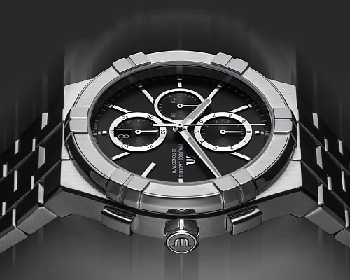 Maurice Lacroix Aikon Gent Chronograph Quartz Steel AI1118-SS002-330-1
