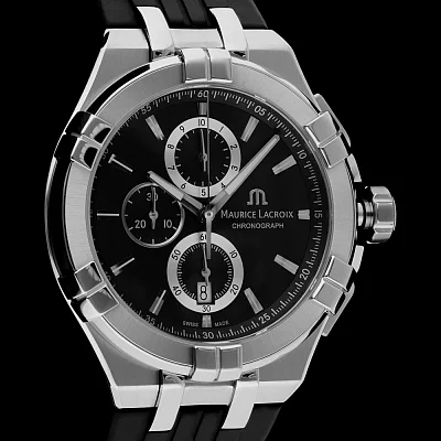 Maurice Lacroix Aikon Gent Chronograph Quartz Steel AI1018-SS001-330-2