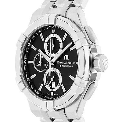 Maurice Lacroix Aikon Gent Chronograph Quartz Steel AI1018-SS002-330-1