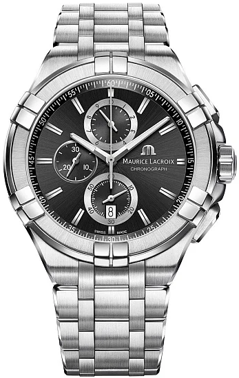 Maurice Lacroix Aikon Gent Chronograph Quartz Steel AI1018-SS002-330-1