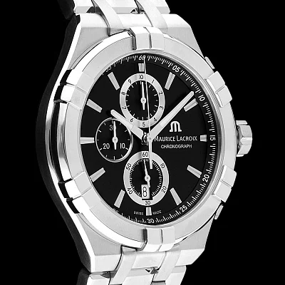 Maurice Lacroix Aikon Gent Chronograph Quartz Steel AI1018-SS002-330-1