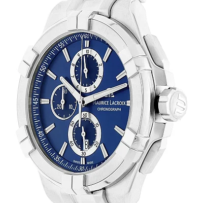 Maurice Lacroix Aikon Gent Chronograph Quartz Steel AI1018-SS002-430-1