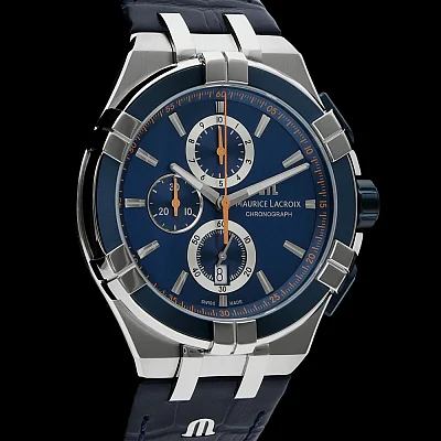 Maurice Lacroix Aikon Gent Chronograph Quartz Steel AI1018-SS001-432-4