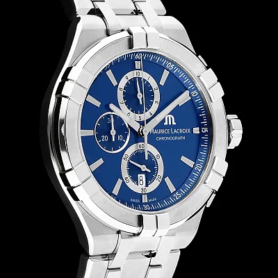 Maurice Lacroix Aikon Gent Chronograph Quartz Steel AI1018-SS002-430-1