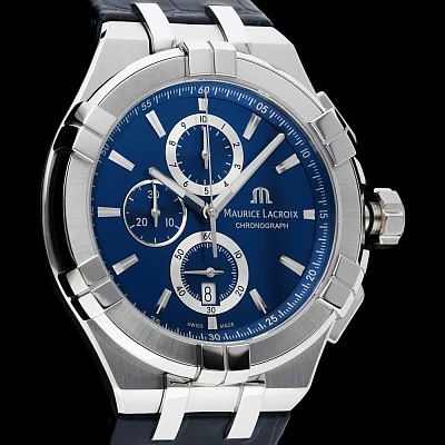 Maurice Lacroix Aikon Gent Chronograph Quartz Steel AI1018-SS001-430-1