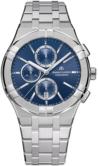 Maurice Lacroix Aikon Gent Chronograph Quartz Steel AI1118-SS002-430-1