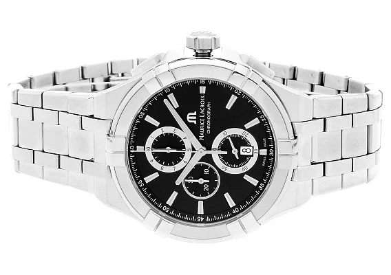 Maurice Lacroix Aikon Gent Chronograph Quartz Steel AI1018-SS002-330-1