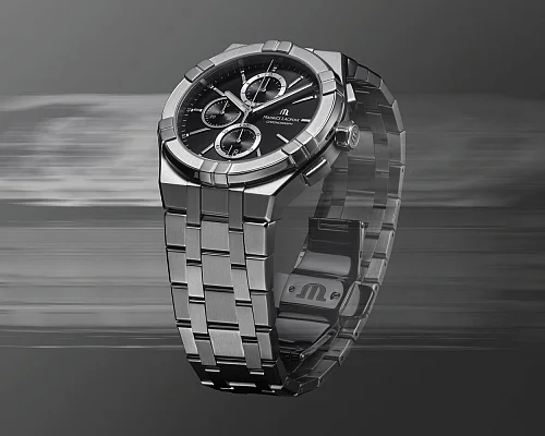 Maurice Lacroix Aikon Gent Chronograph Quartz Steel AI1118-SS002-330-1