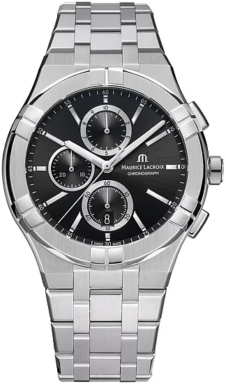 Maurice Lacroix Aikon Gent Chronograph Quartz Steel AI1118-SS002-330-1