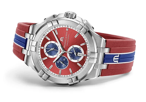 Maurice Lacroix Aikon Gent Chronograph Quartz Steel Beachvolley Vikings Special Edition AI1018-SS001-530-6