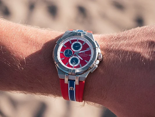 Maurice Lacroix Aikon Gent Chronograph Quartz Steel Beachvolley Vikings Special Edition AI1018-SS001-530-6