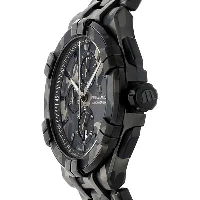 Maurice Lacroix Aikon Gent Chronograph Quartz Steel Camouflage Limited Edition Set AI1018-PVB02-336-1