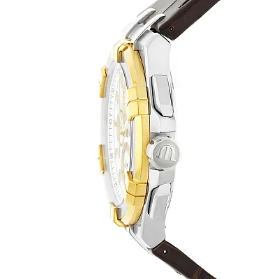 Maurice Lacroix Aikon Gent Chronograph Quartz Steel Yellow Gold PVD AI1018-PVY11-132-1