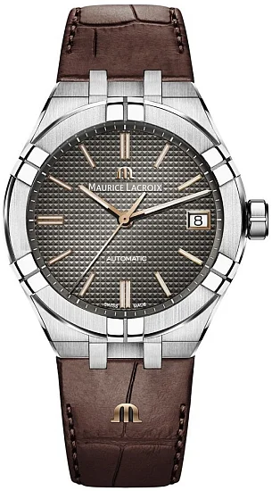 Maurice Lacroix Aikon Unisex Date 39mm Automatic Steel AI6007-SS001-331-1