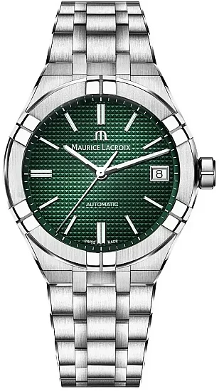 Maurice Lacroix Aikon Unisex Date 39mm Automatic Steel AI6007-SS002-630-1