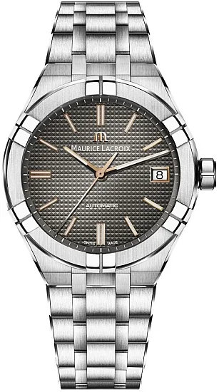 Maurice Lacroix Aikon Unisex Date 39mm Automatic Steel AI6007-SS002-331-1