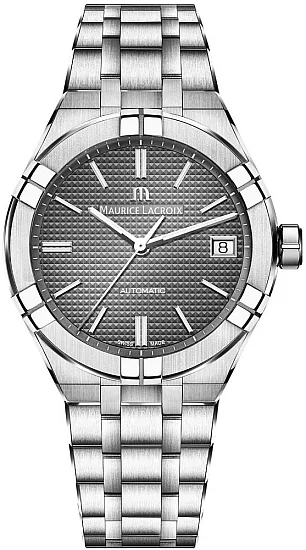 Maurice Lacroix Aikon Unisex Date 39mm Automatic Steel AI6007-SS002-230-1