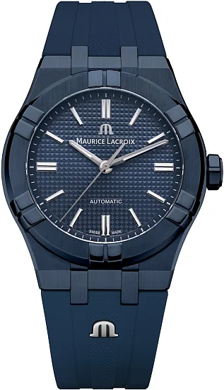 Maurice Lacroix Aikon Unisex Date 39mm Automatic Steel Blue Limited Edition AI6007-PVC00-430-4