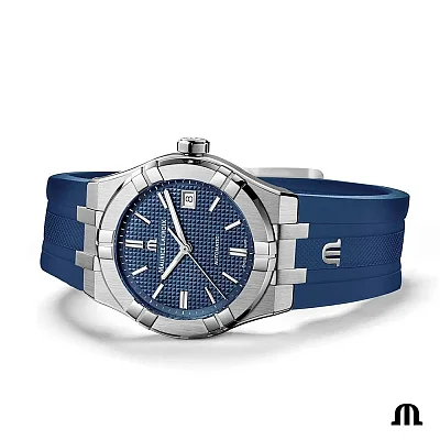 Maurice Lacroix Aikon Unisex Date 39mm Automatic Steel Set AI6007-SS00B-430-4