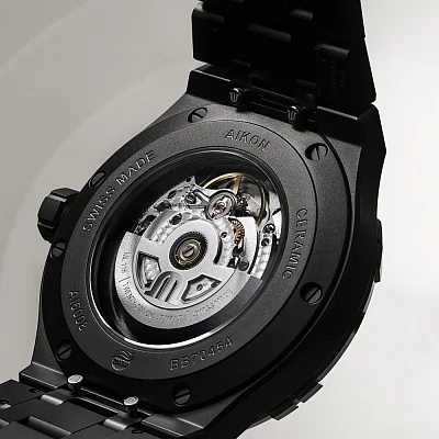 Maurice Lacroix Aikon Gent Date 42mm Automatic Black Ceramic AI6008-CRM22-330-2