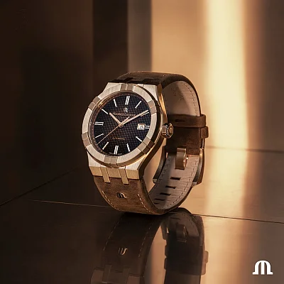 Maurice Lacroix Aikon Gent Date 42mm Automatic Bronze Limited Edition AI6008-BRZ01-730-3