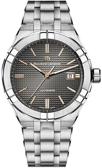 Maurice Lacroix Aikon Gent Date 42mm Automatic Steel AI6008-SS002-331-1