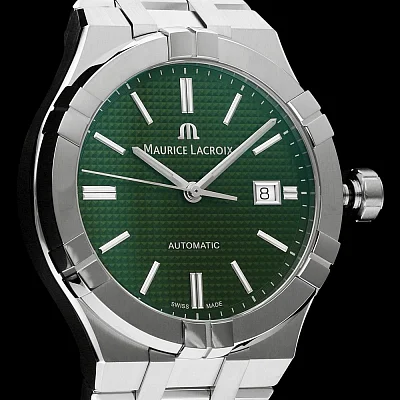 Maurice Lacroix Aikon Gent Date 42mm Automatic Steel AI6008-SS002-630-1