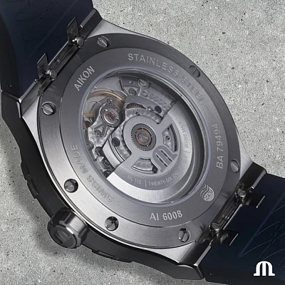 Maurice Lacroix Aikon Gent Date 42mm Automatic Steel AI6008-SS000-430-4