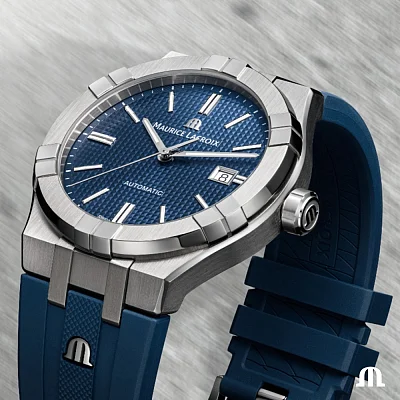 Maurice Lacroix Aikon Gent Date 42mm Automatic Steel AI6008-SS000-430-4