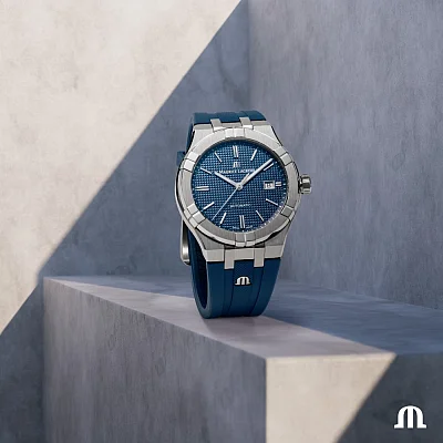 Maurice Lacroix Aikon Gent Date 42mm Automatic Steel AI6008-SS000-430-4