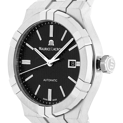 Maurice Lacroix Aikon Gent Date 42mm Automatic Steel AI6008-SS002-330-1