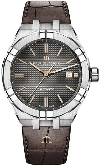 Maurice Lacroix Aikon Gent Date 42mm Automatic Steel AI6008-SS001-331-1