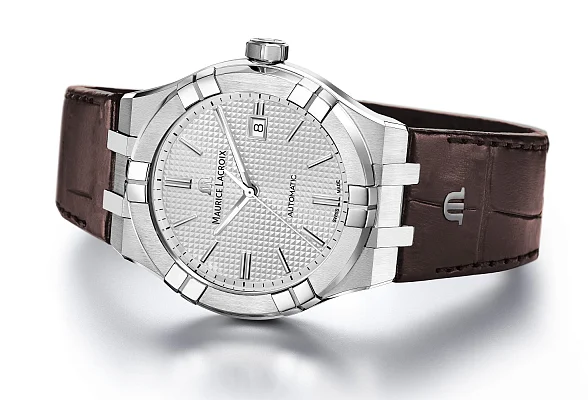 Maurice Lacroix Aikon Gent Date 42mm Automatic Steel AI6008-SS001-130-1