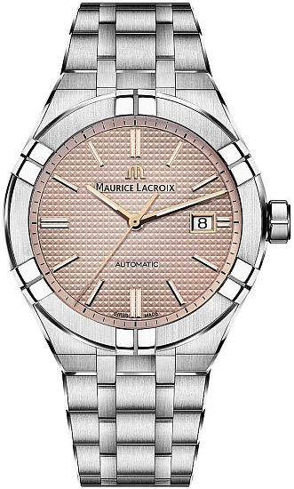 Maurice Lacroix Aikon Gent Date 42mm Automatic Steel AI6008-SS002-730-1