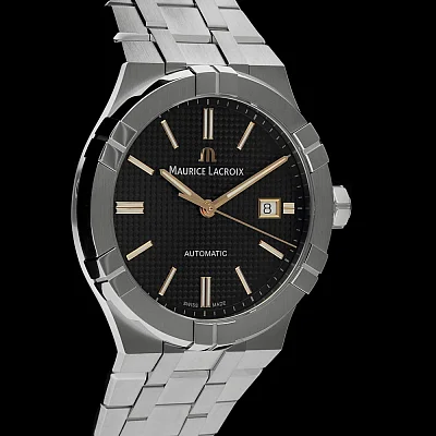 Maurice Lacroix Aikon Gent Date 42mm Automatic Steel AI6008-SS002-331-1