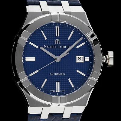 Maurice Lacroix Aikon Gent Date 42mm Automatic Steel AI6008-SS001-430-1