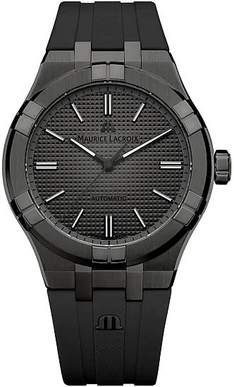 Maurice Lacroix Aikon Gent Date 42mm Automatic Steel Black Limited Edition AI6008-PVB00-330-2