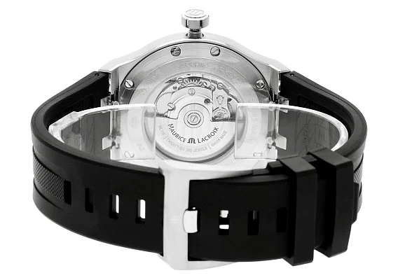 Maurice Lacroix Aikon Gent Date 42mm Automatic Steel Set AI6008-SS00B-330-2