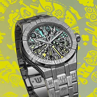 Maurice Lacroix Aikon Gent Date 42mm Automatic Wotto Limited Edition AI6008-SS009-090-1