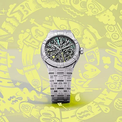 Maurice Lacroix Aikon Gent Date 42mm Automatic Wotto Limited Edition AI6008-SS009-090-1