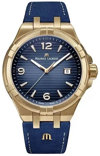 Maurice Lacroix Aikon Gent Date 42mm Quartz Bronze Limited Edition AI1028-BRZ01-420-1